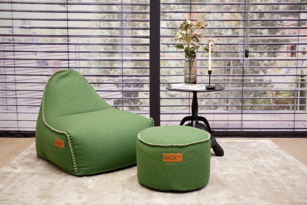 Cobana Lounge Chair / Pouf inkl. Hocker SACK it®