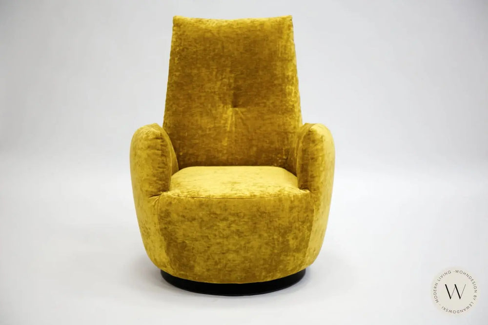 Sessel Blobb.De Luxe inkl. Hocker in Stoff Boheme Bullfrog