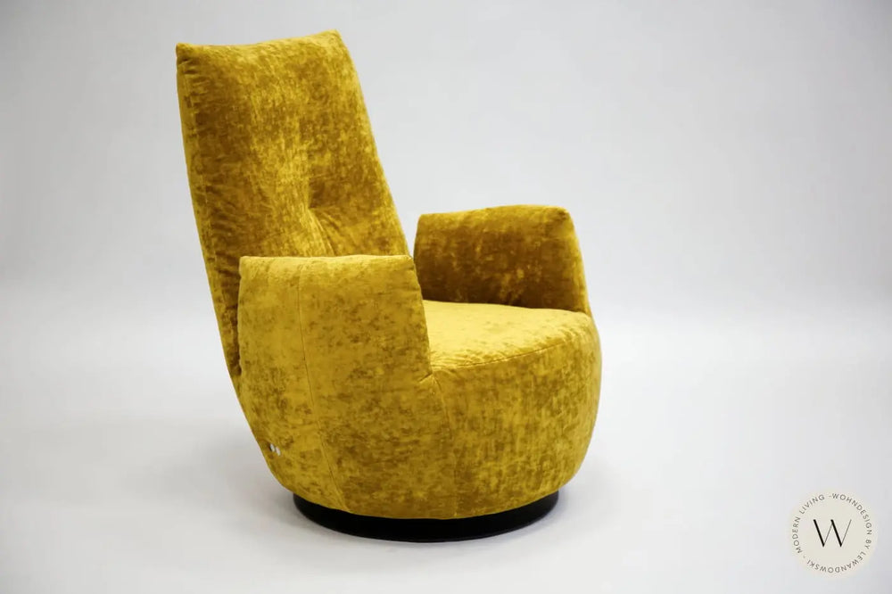 Sessel Blobb.De Luxe inkl. Hocker in Stoff Boheme Bullfrog