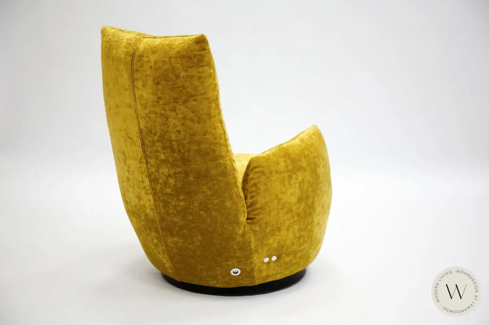 Sessel Blobb.De Luxe inkl. Hocker in Stoff Boheme Bullfrog