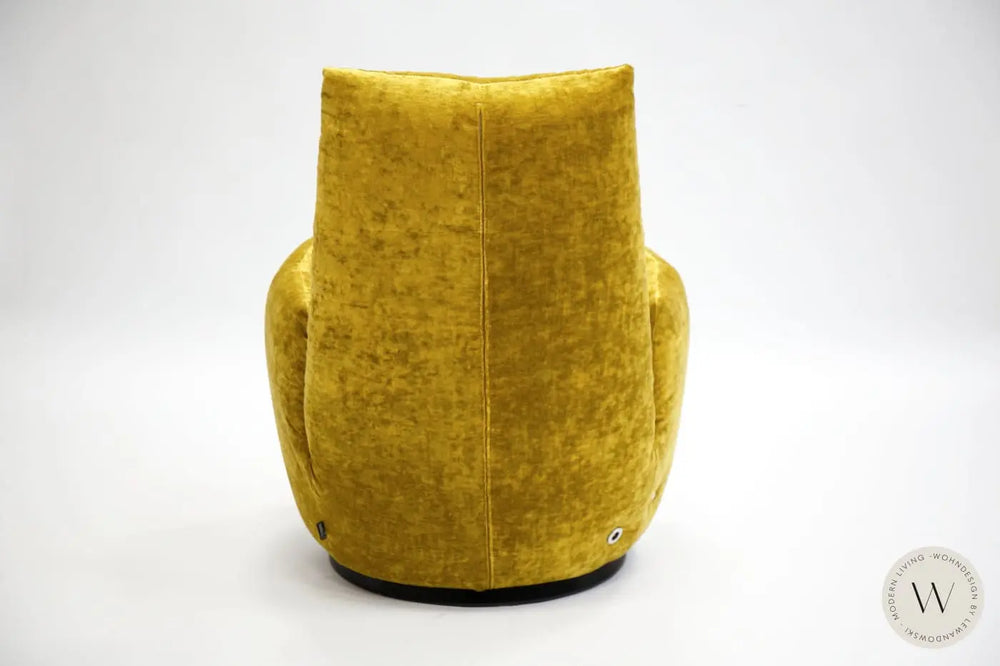 Sessel Blobb.De Luxe inkl. Hocker in Stoff Boheme Bullfrog