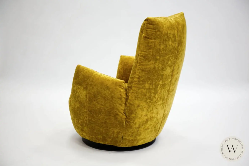 Sessel Blobb.De Luxe inkl. Hocker in Stoff Boheme Bullfrog
