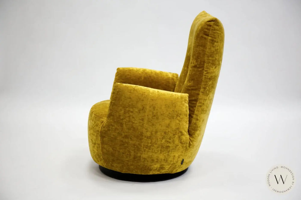 Sessel Blobb.De Luxe inkl. Hocker in Stoff Boheme Bullfrog