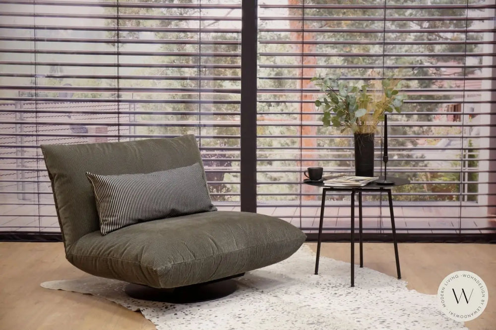 Sessel Modell Boogie in Stoff Charmelle Lounge Bullfrog