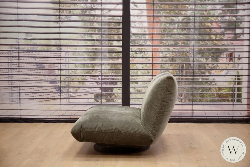 Sessel Modell Boogie in Stoff Charmelle Lounge Bullfrog