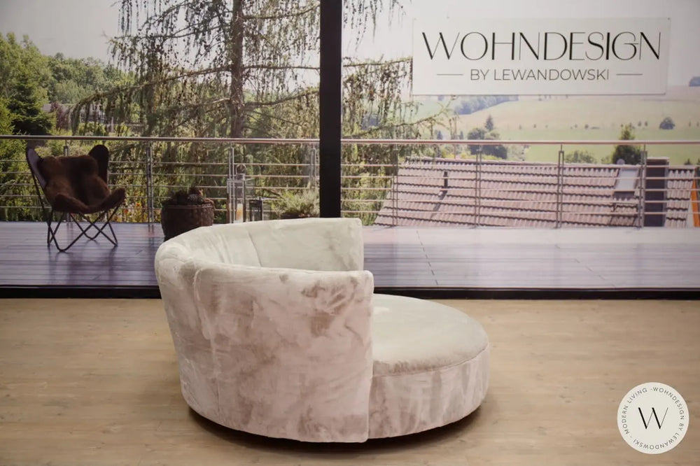 Sofa / Sitzinsel Modell Amie in Stoff Fuzzy Bullfrog