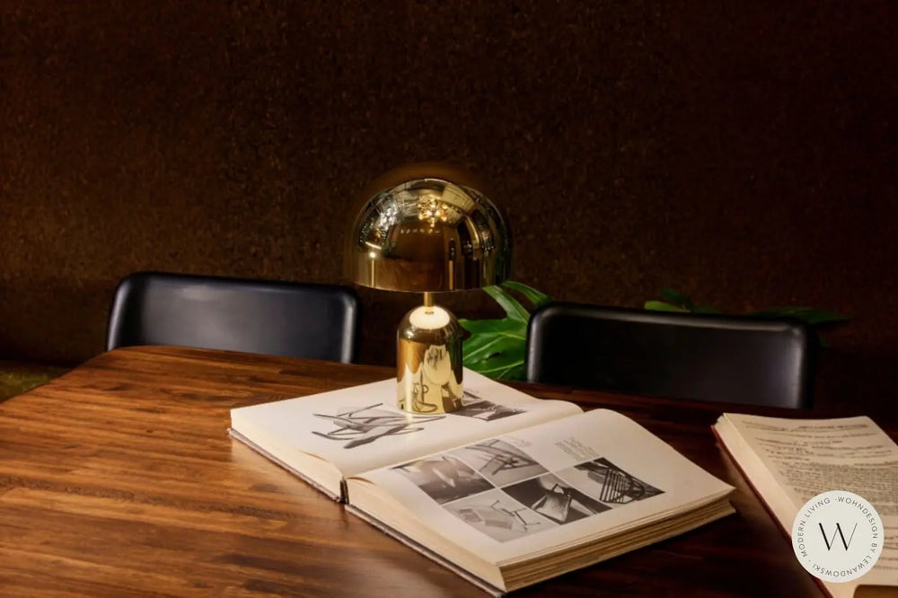 Tischleuchte BELL portable gold Tom Dixon