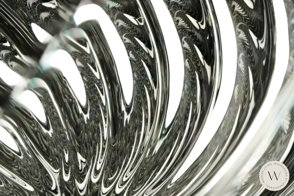 Whirl Large silber - tragbare Steh- & Hängeleuchte Tom Dixon