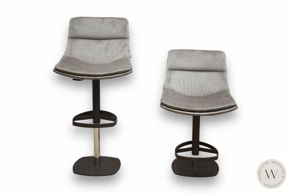 Barhocker Modell Coco (höhenverstellbar) in Stoff Corda Ozzio®Italia