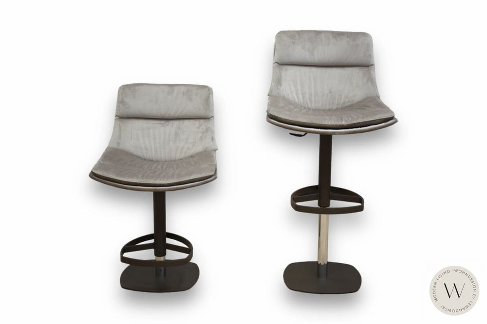 Barhocker Modell Coco (höhenverstellbar) in Stoff Corda Ozzio®Italia