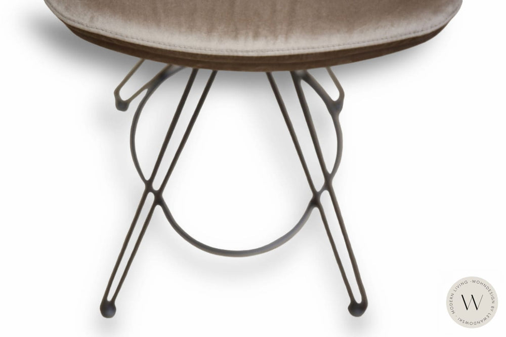 Barhocker Modell Morgan in Stoff Castoro Ozzio®Italia