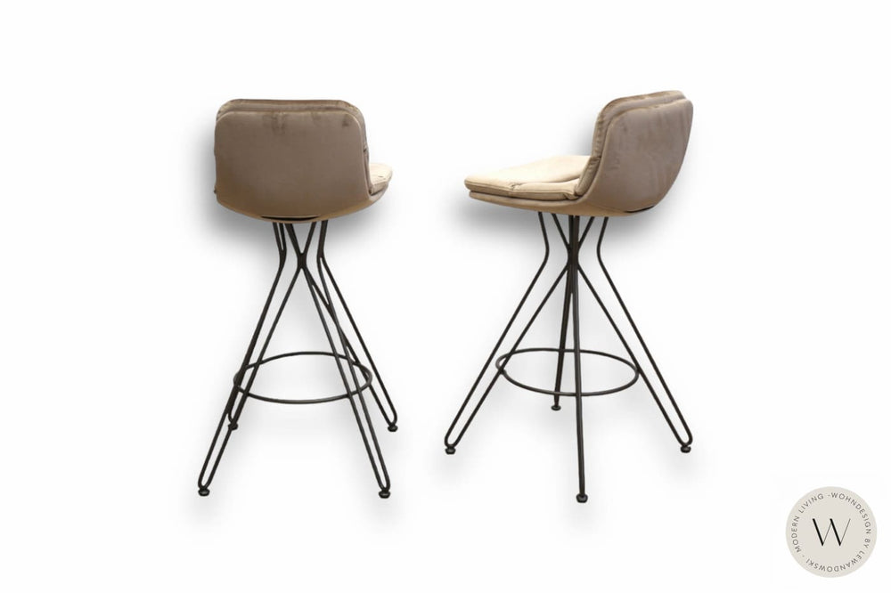 Barhocker Modell Morgan in Stoff Castoro Ozzio®Italia
