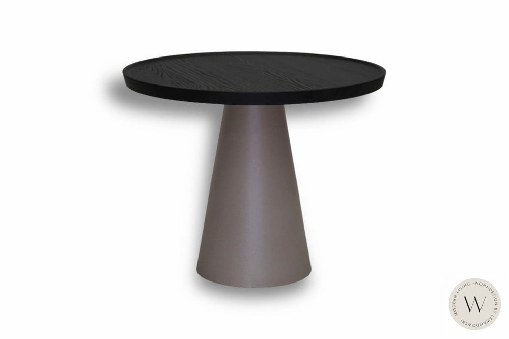 Beistelltisch KONY in Wild Carbon Oak Ozzio®Italia