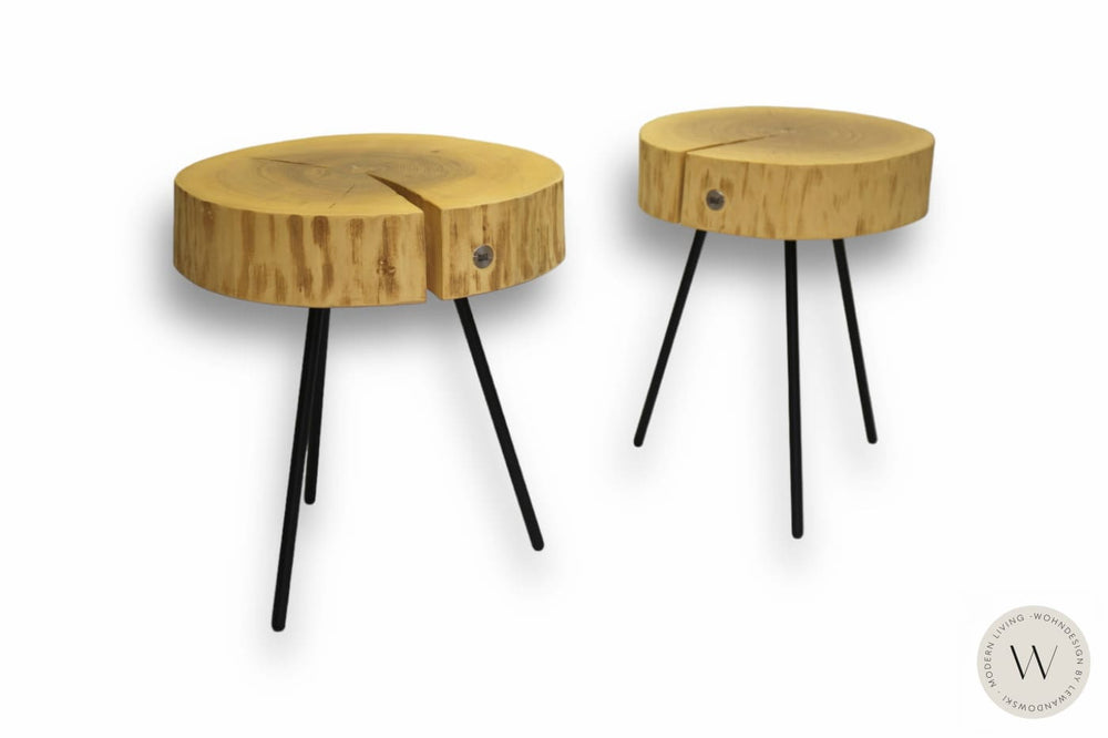 Beistelltisch Modell 8480 Esche massiv natur Couchtische / Beistelltische