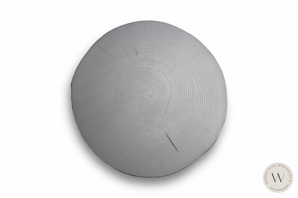 Beistelltisch Modell 8480 Esche silber lackiert Ronald Schmitt