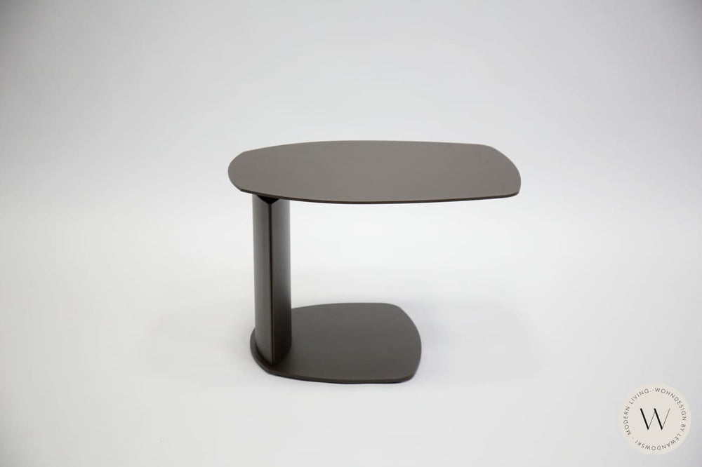 Beistelltisch Modell ZOOM in Bronze MT97 und Platte in PW96 Ozzio®Italia