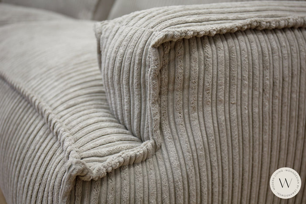 Big Sofa Platani in Stoff Corduroy Mink easysofa