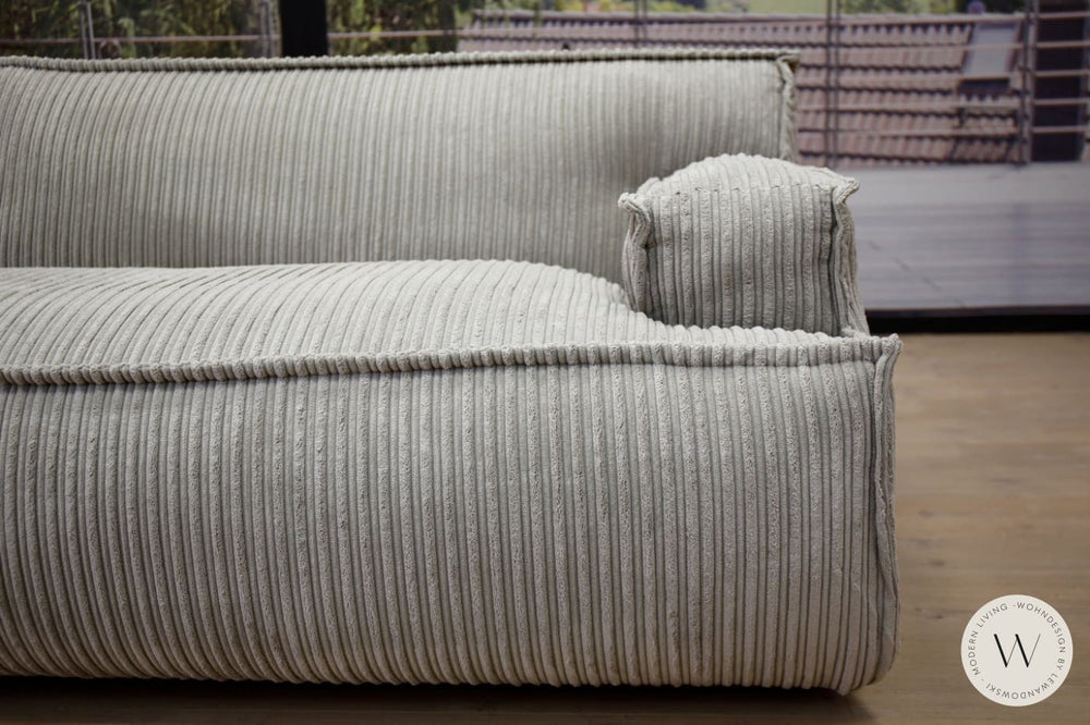 Big Sofa Platani in Stoff Corduroy Mink easysofa