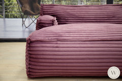 Bigsofa Couch Modell Platani In Stoff Ermine Lilac Couchgarnituren