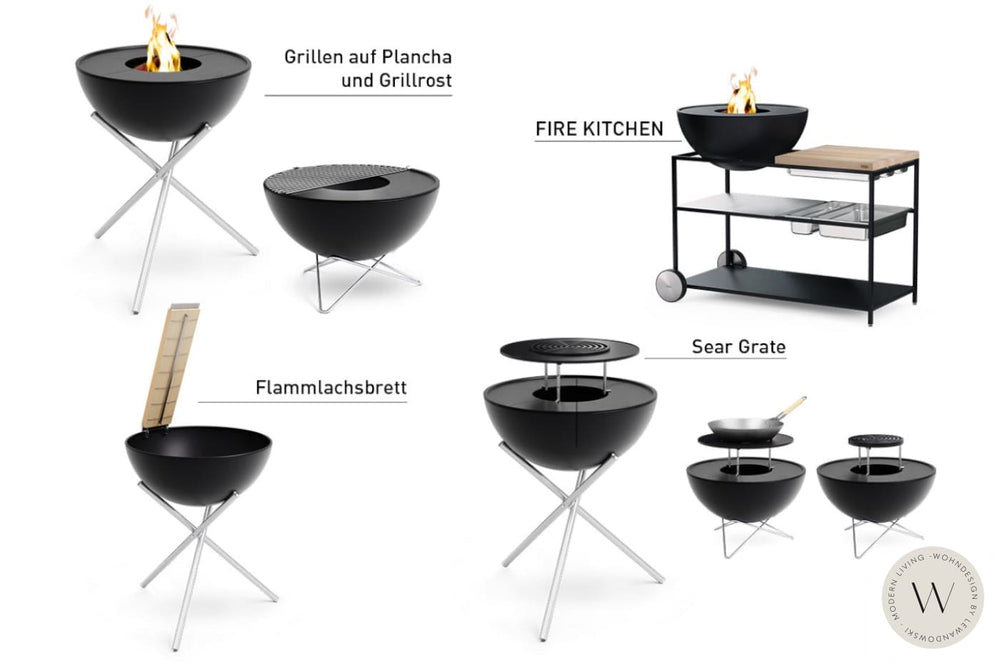 BOWL Feuerschale mit Dreibein höfats