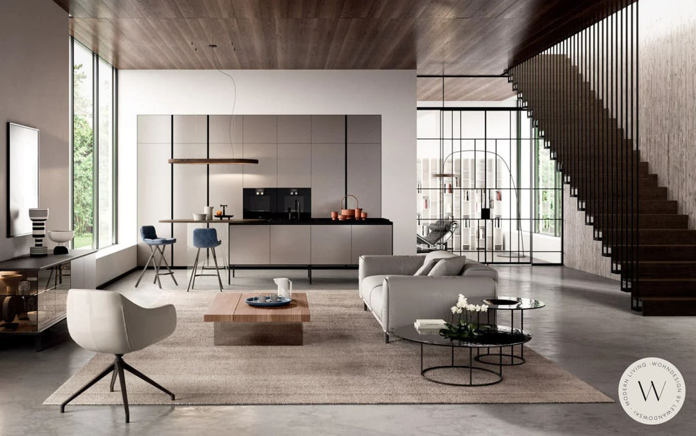 Couchtisch Markus multifunktional inkl. Sitzbank + Staufach Ozzio®Italia