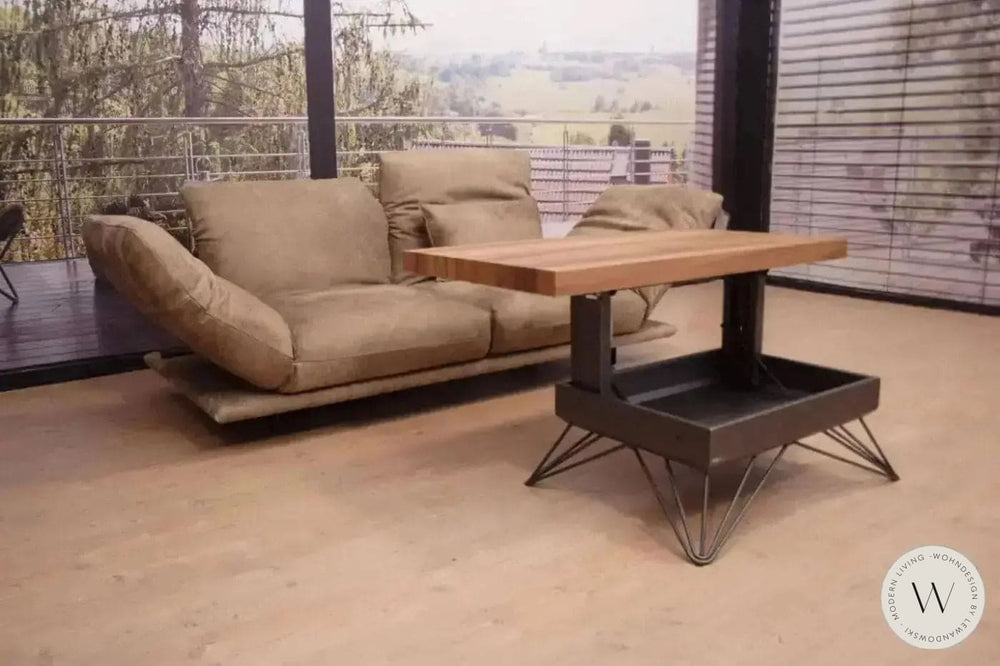Couchtisch Modell Radius T064 inkl. Staufach Ozzio®Italia