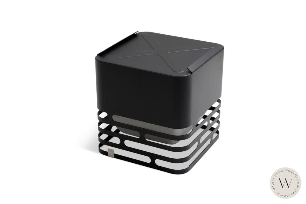 CUBE Feuerkorb schwarz höfats