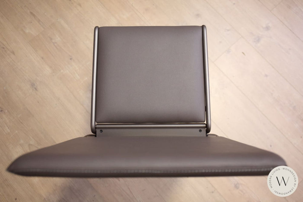 Cubix Pouf / Hocker in Öko Leder Mastice soft Ozzio®Italia