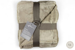 Decke Soft Velvet Farbe 111 beige Fine