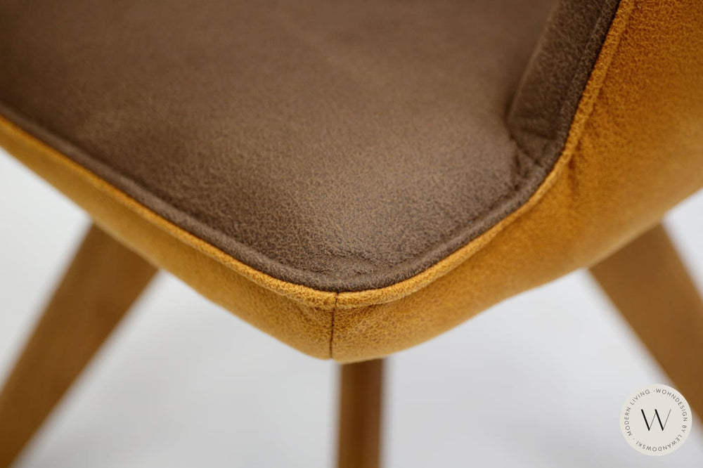 Diningsystem Bank + 4 Stühle in Mikrofaser Zenit Koinor