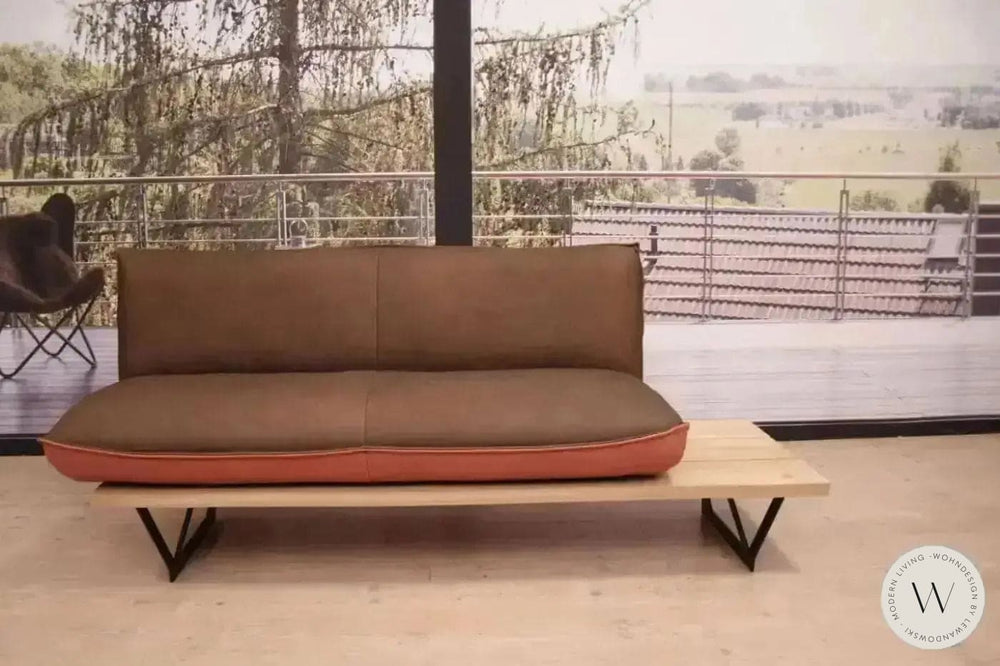 Dinnerbank Schwof in Leder A India muskat / fire Koinor