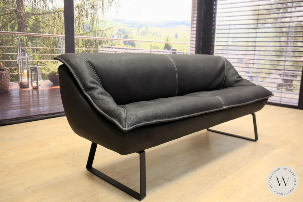 Dinnergruppe Modell Alino in Leder Naturo quartz Koinor