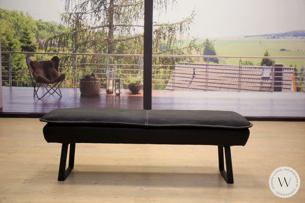 Dinnergruppe Modell Alino in Leder Naturo quartz Koinor