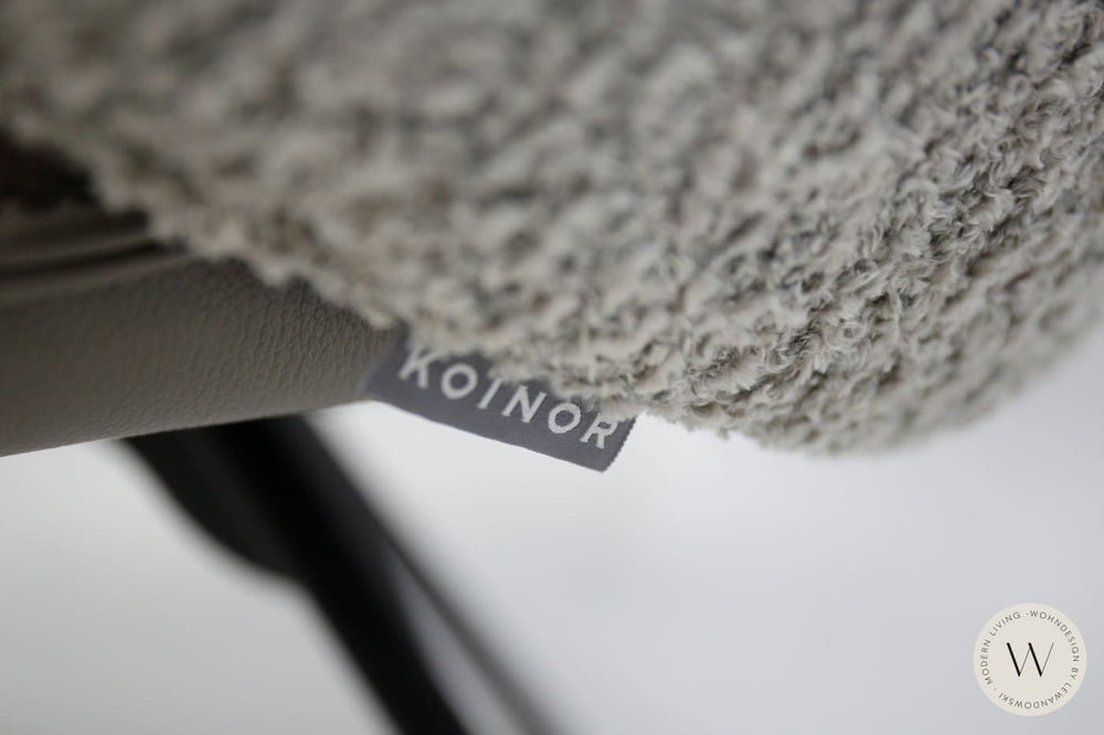 Dinnergruppe Modell Renio inkl. 2 Stühle in Leder Koinor