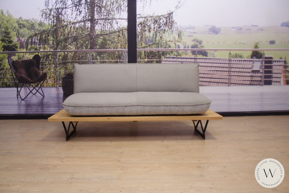 Dinnergruppe Schwof in Leder A India rouge/asphalt Koinor