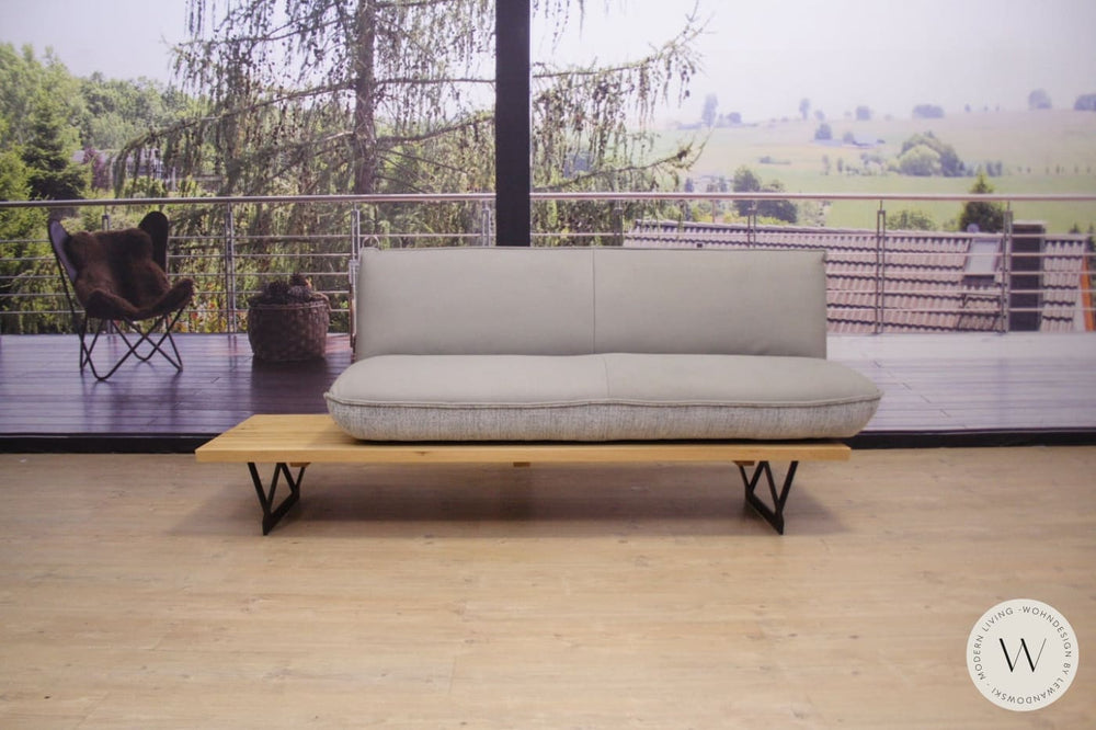 Dinnergruppe Schwof in Leder A India rouge/asphalt Koinor