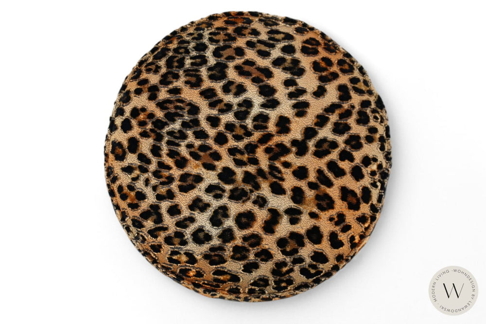 Dreh- & Schaukelsessel Marlene inkl. Hocker Stoff Jaguar Kupfer Bullfrog