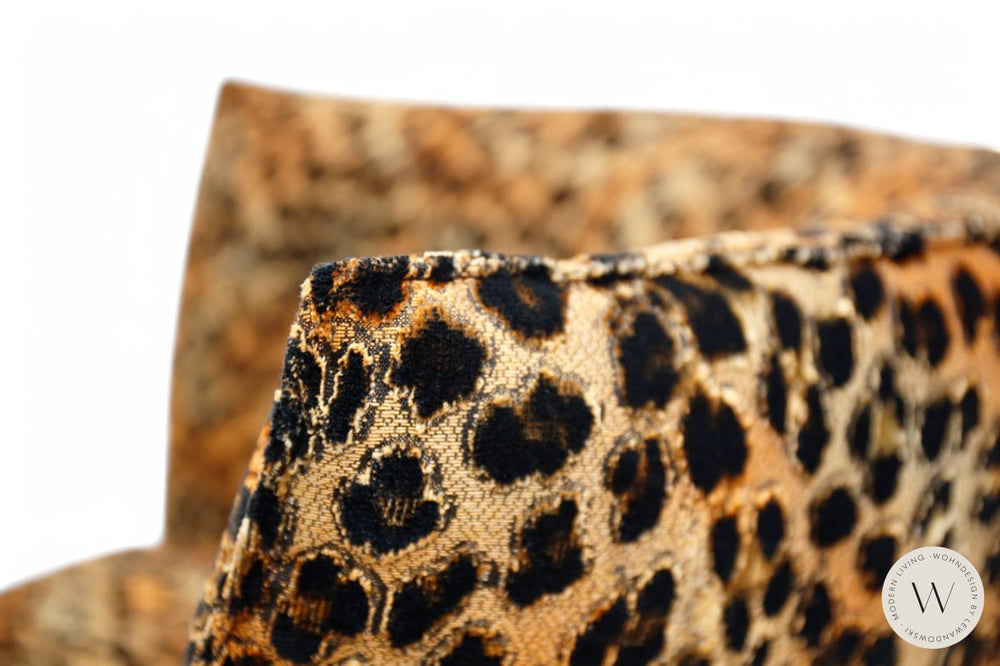 Dreh- & Schaukelsessel Marlene inkl. Hocker Stoff Jaguar Kupfer Bullfrog