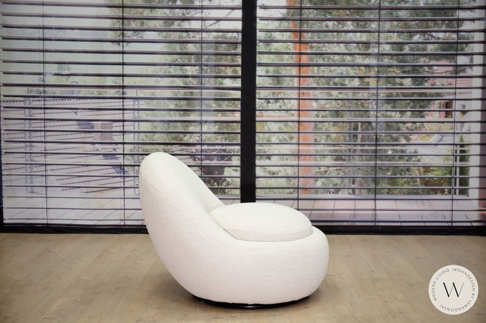 Drehsessel Modell Ego II in Stoff Andermaat easysofa