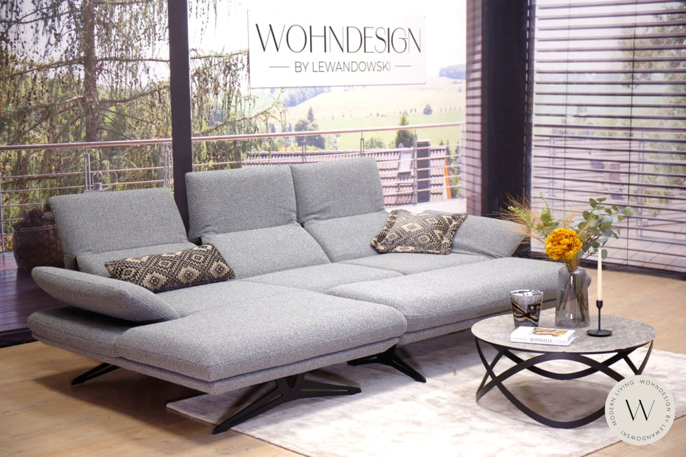 Eckgarnitur Elements inkl. Hockerbank in Stoff Cosmo 97 Koinor