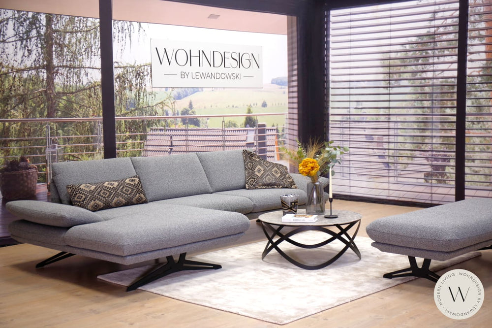 Eckgarnitur Elements inkl. Hockerbank in Stoff Cosmo 97 Koinor