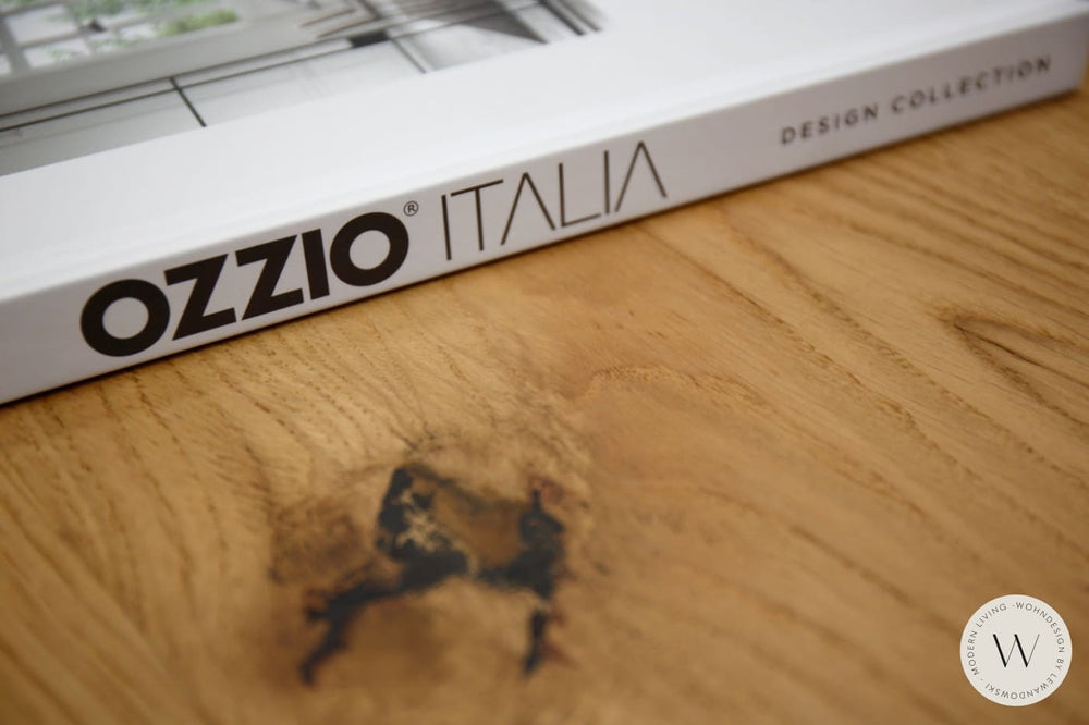 Esstisch Modell Big Round in Alteiche (ausziehbar) PZ91 Ozzio®Italia