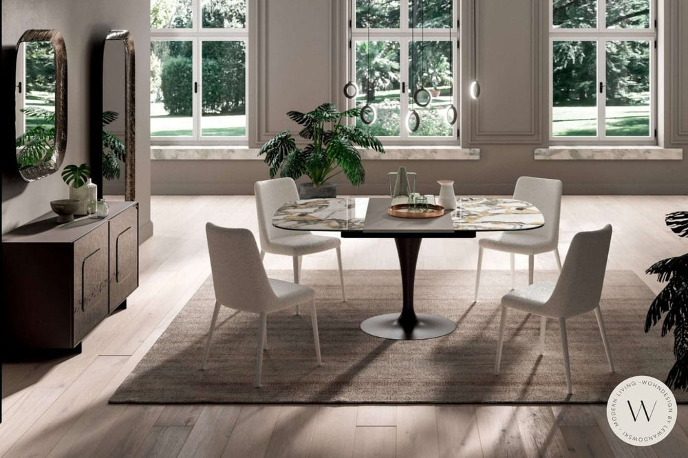 Esstisch Modell Bravo Allungabile T312 (erweiterbar) Ozzio®Italia