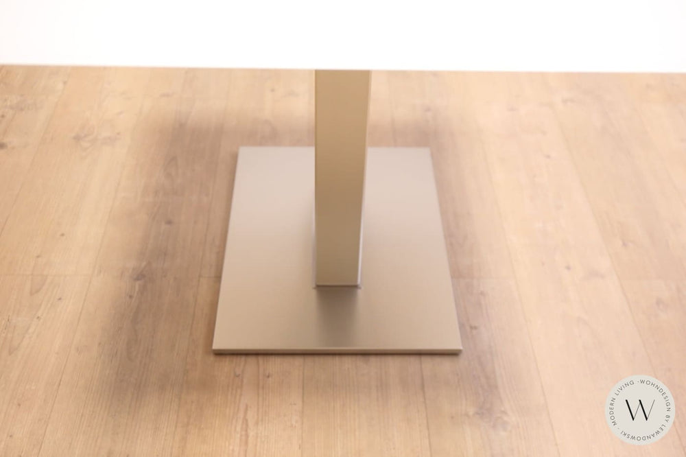 Esstisch Modell P 4400/E ausziehbar in Optiwhite 140 cm Ronald Schmitt