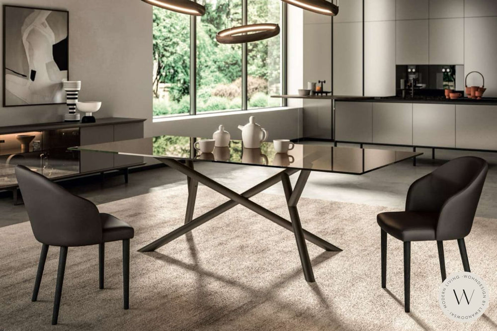 Esstisch Modell Random Fisso in Wildeiche Ozzio®Italia