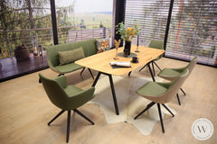 Esstisch Modell Table Talk Eiche Massiv Esszimmer