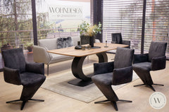 Esszimmerbank Drive in Leder Cloud 85 K+W Silaxx