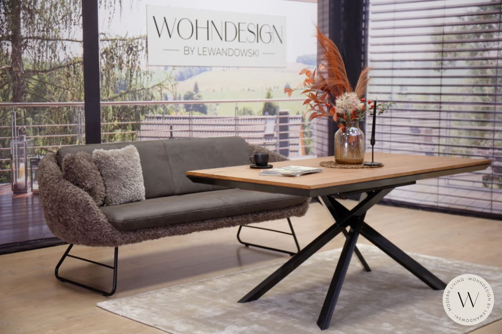 Esszimmerbank Modell Boneo in Mikrofaser Bison Koinor