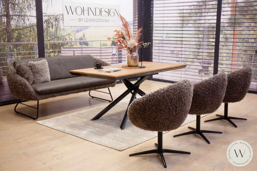 Esszimmerbank Modell Boneo in Mikrofaser Bison Koinor