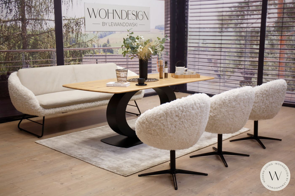 Esszimmerbank Modell Boneo in Mikrofaser Zenit Koinor